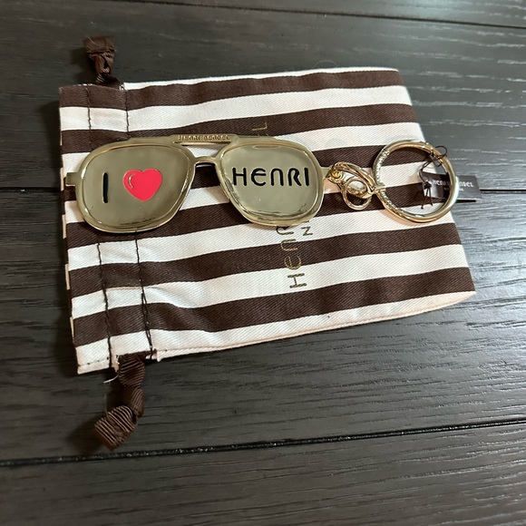 Henri Bendel Bag Charm - See You Sunglasses - NWT - Picture 7 of 7